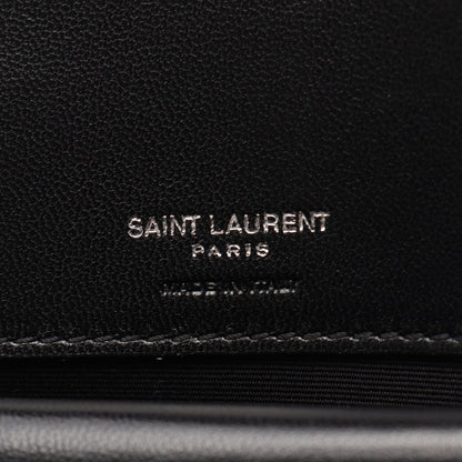 Saint Laurent Paris Shoulder Bag Loulou Small Black Leather — view 4
