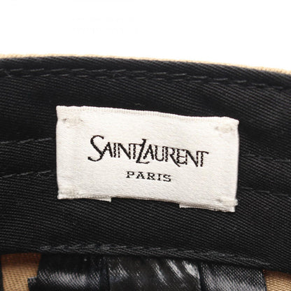Saint Laurent Paris Cap Varsity Sand Cap — view 4