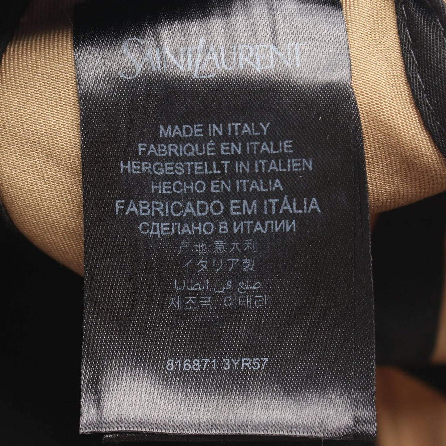 Saint Laurent Paris Cap Park City Sand Cap — view 5