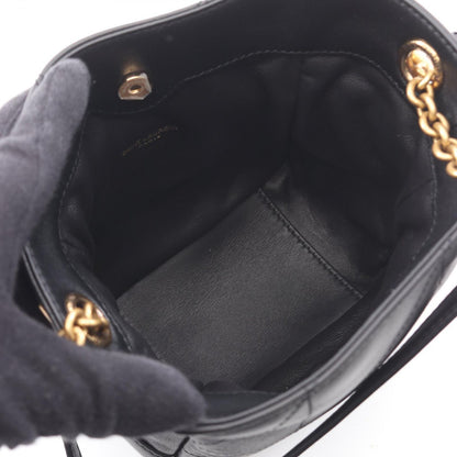 Saint Laurent Paris Shoulder Bag Jamie Mini Pouch Black Leather — view 3
