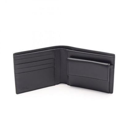 Fendi Bifold Wallet Squared FF Black Leather — view 3