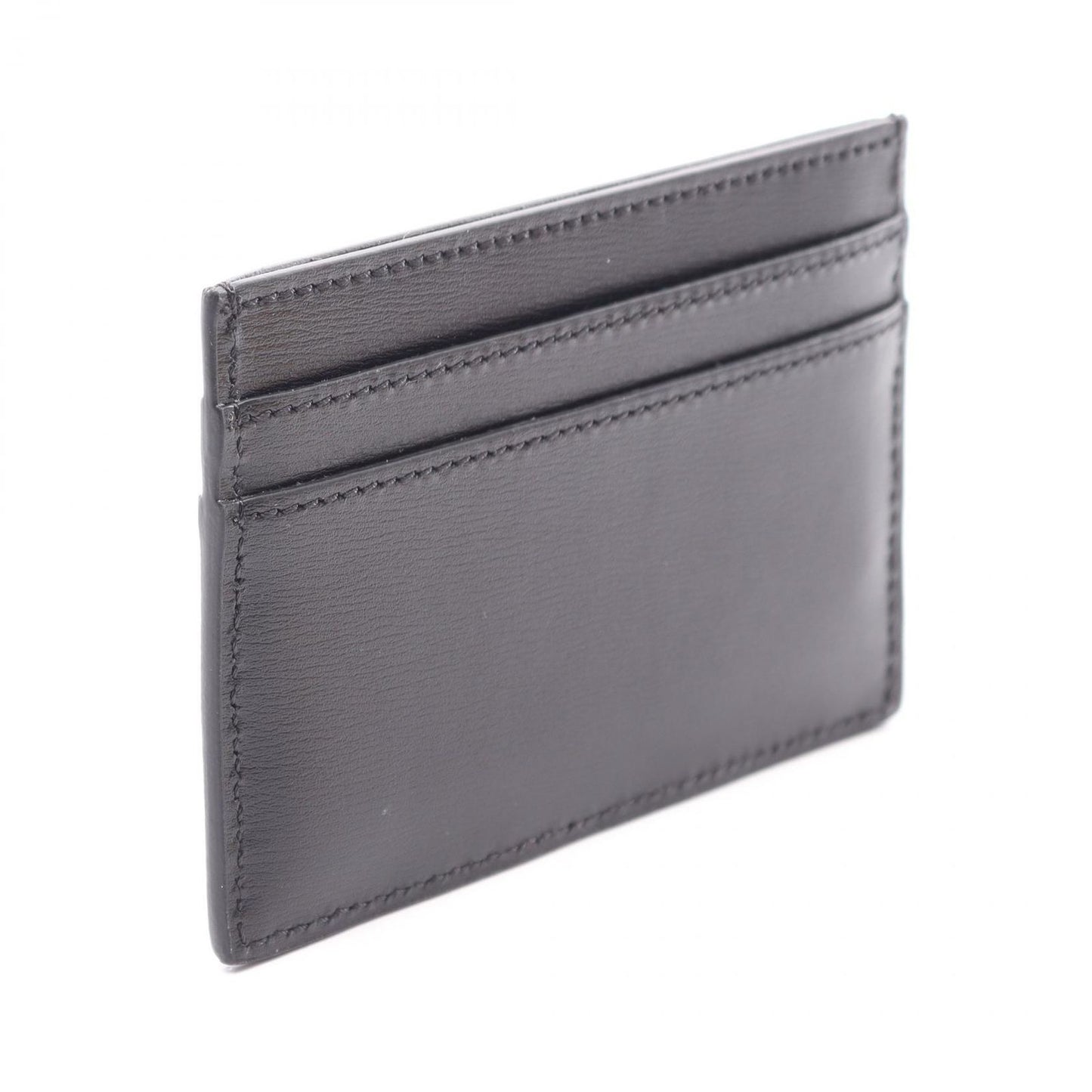 Fendi Card Case FF Squared Black Leather — view 2