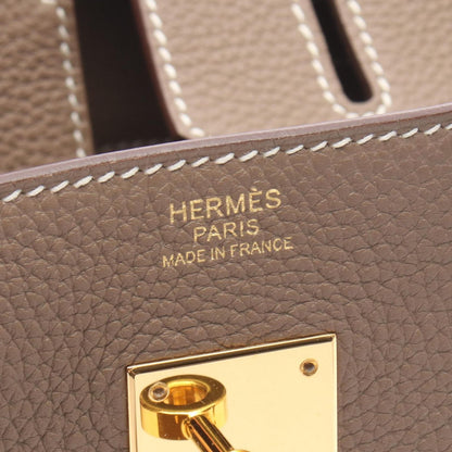 Hermes Handbag Birkin 30 Etoupe Leather — view 4