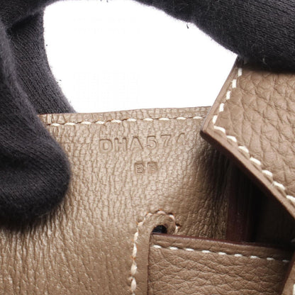 Hermes Handbag Birkin 30 Etoupe Leather — view 5
