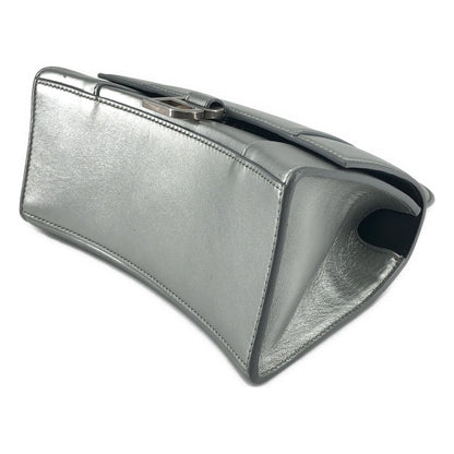 Balenciaga Hourglass 2-Way Small Shoulder Bag Silver — view 7