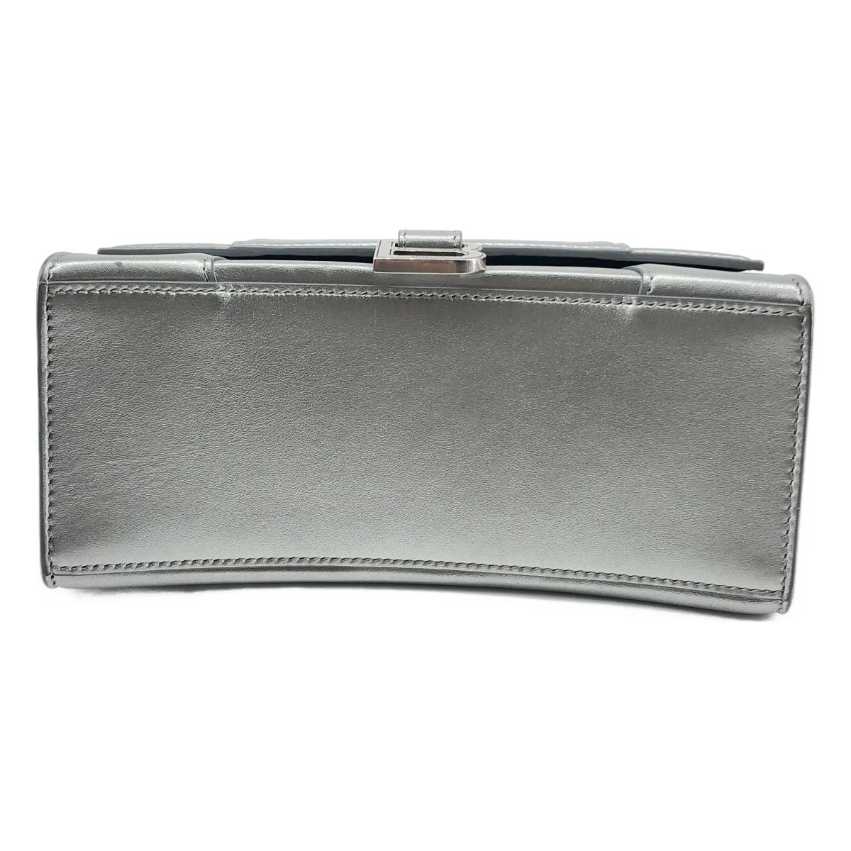 Balenciaga Hourglass 2-Way Small Shoulder Bag Silver — view 5