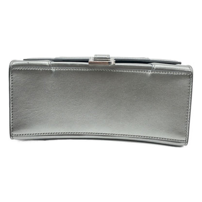 Balenciaga Hourglass 2-Way Small Shoulder Bag Silver — view 5