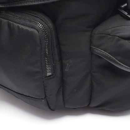 Prada Shoulder Bag Black Nylon Leather — view 7