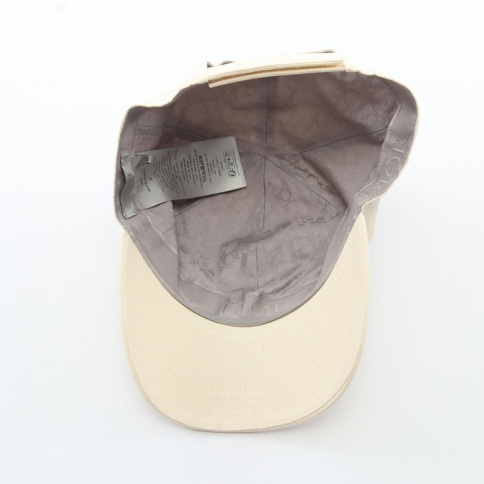 Dior Cap Denim Tears Logo Embroidery Cap — view 3