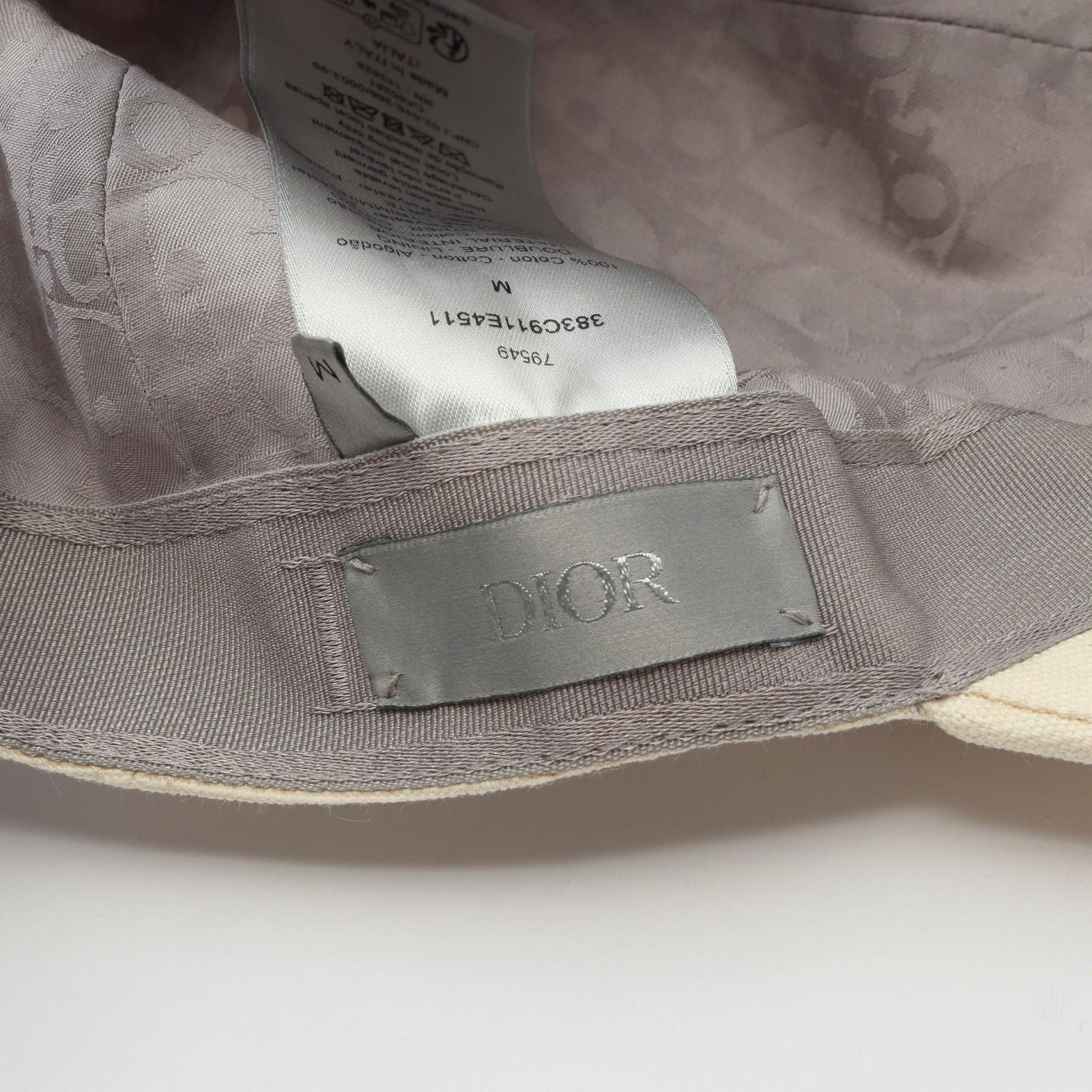 Dior Cap Denim Tears Logo Embroidery Cap — view 4