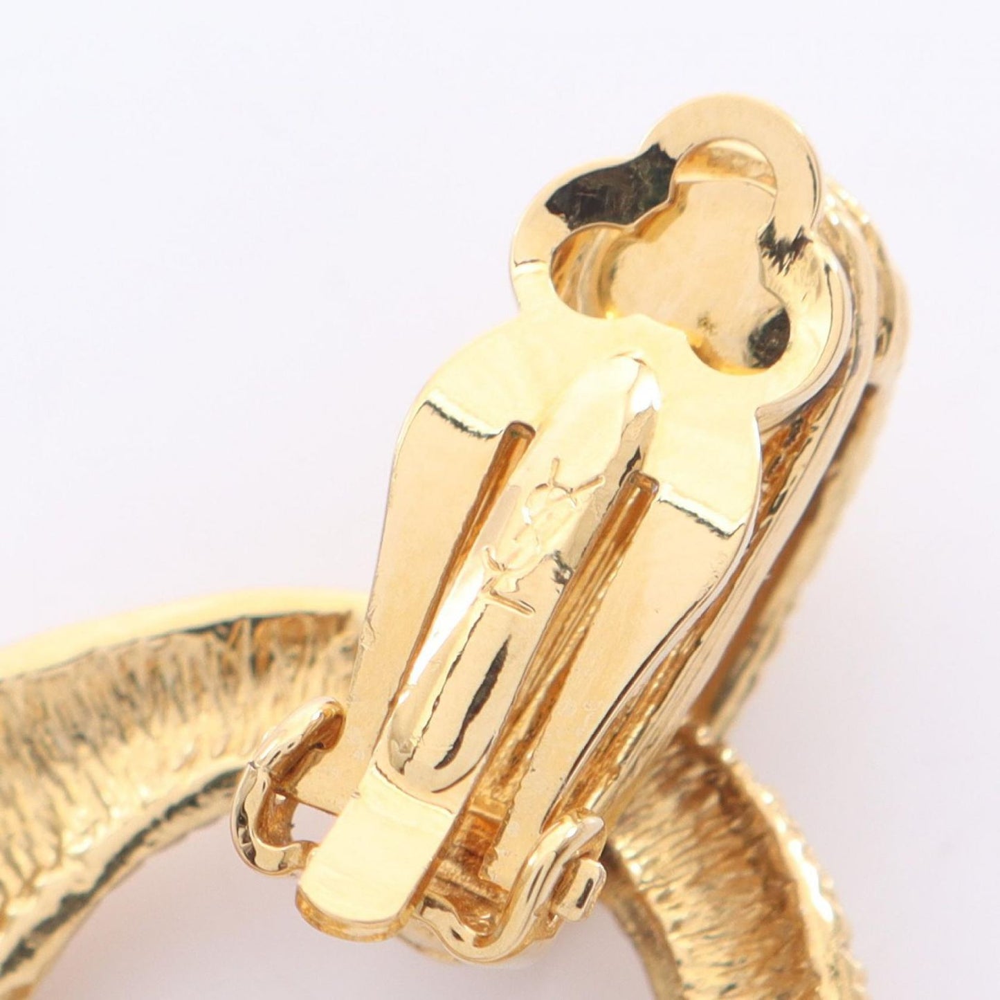 Saint Laurent Earrings Gold — view 3