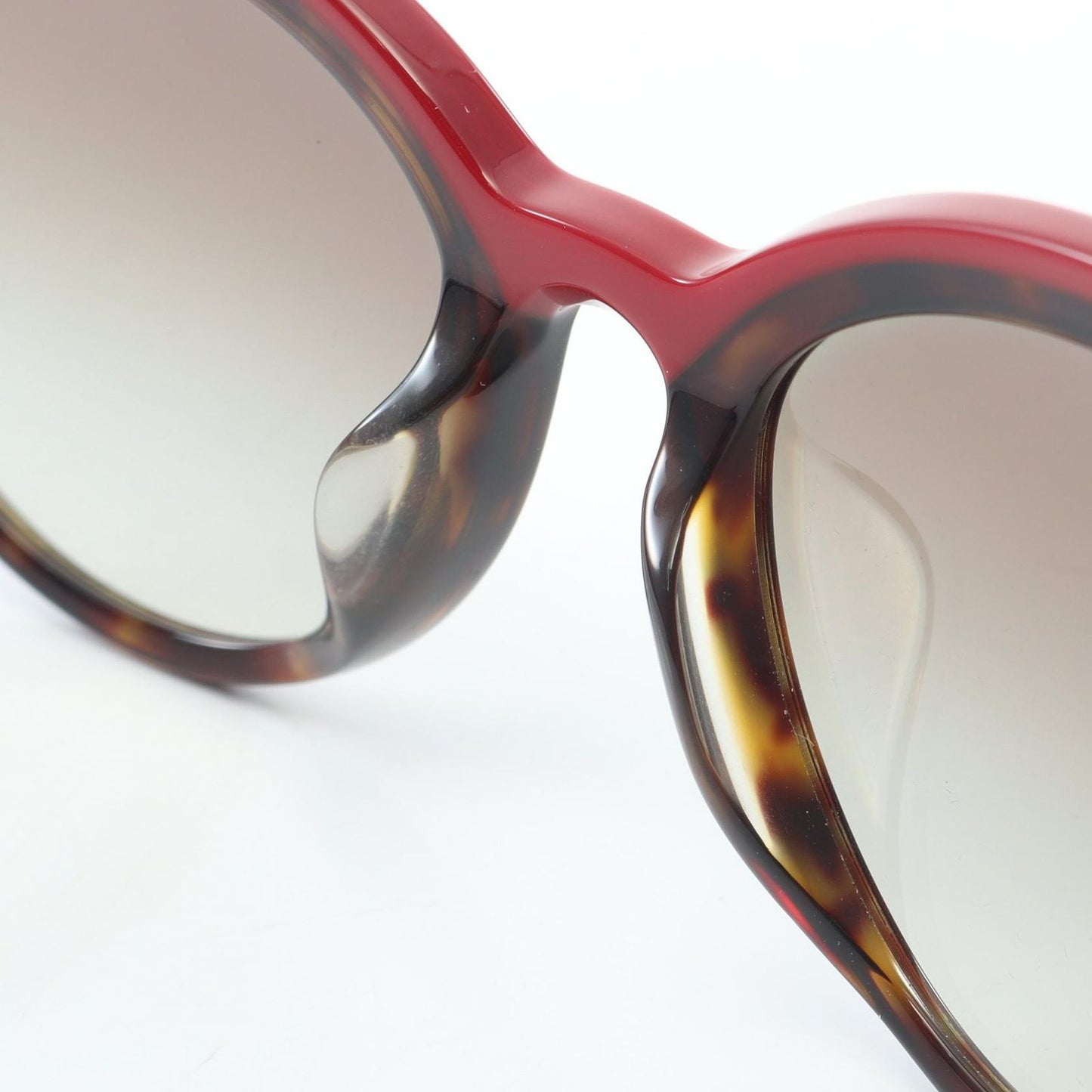 Prada Sunglasses Tortoiseshell Gradient Lens Black Eyewear — view 6