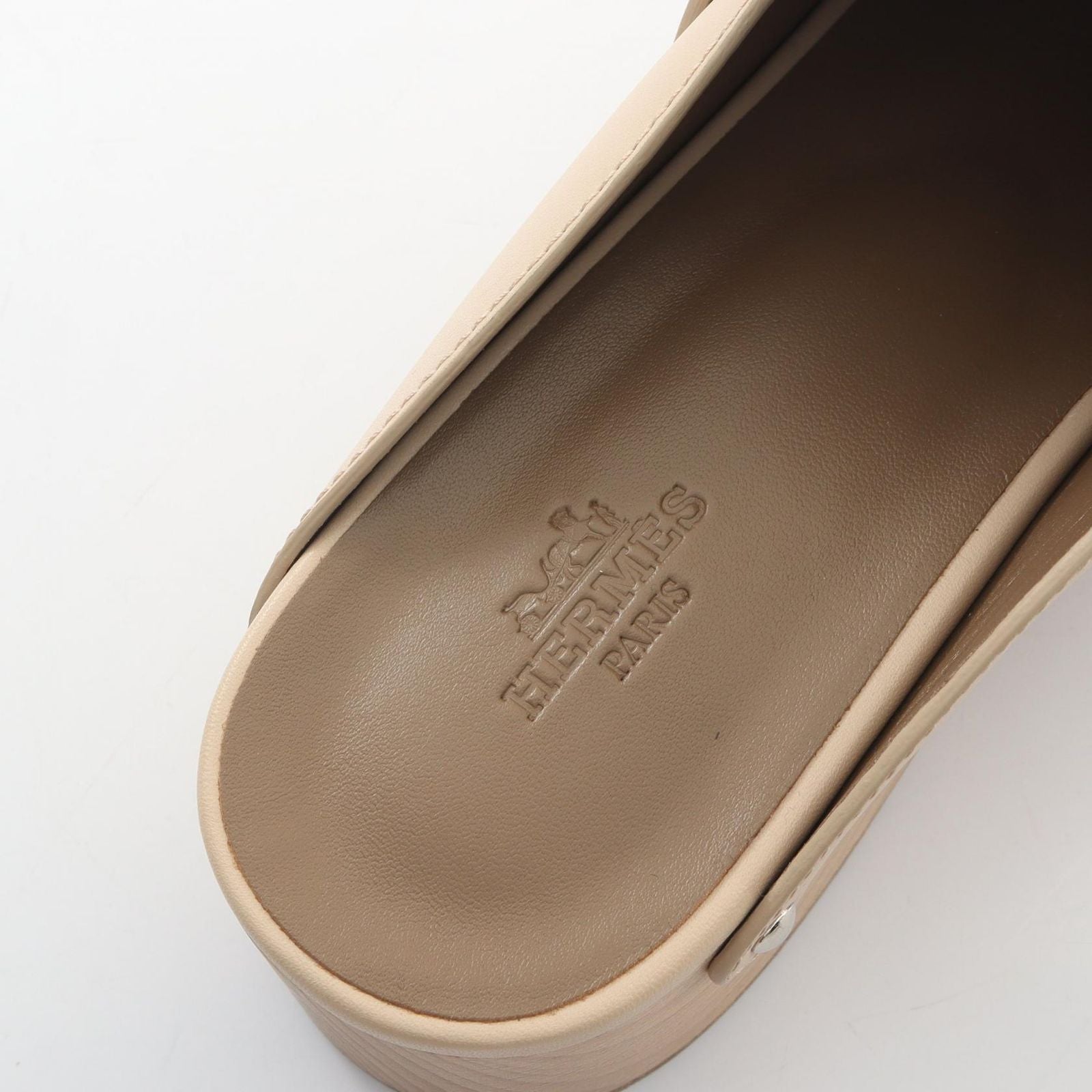 Hermes Mules Karya Sabo Leather — view 5