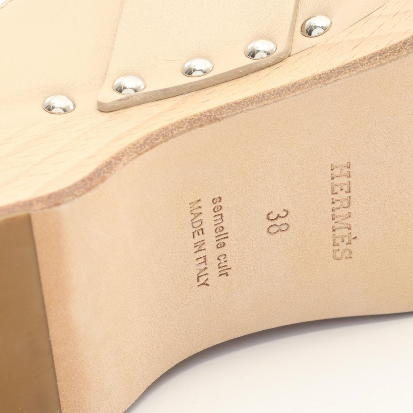Hermes Mules Karya Sabo Leather — view 6