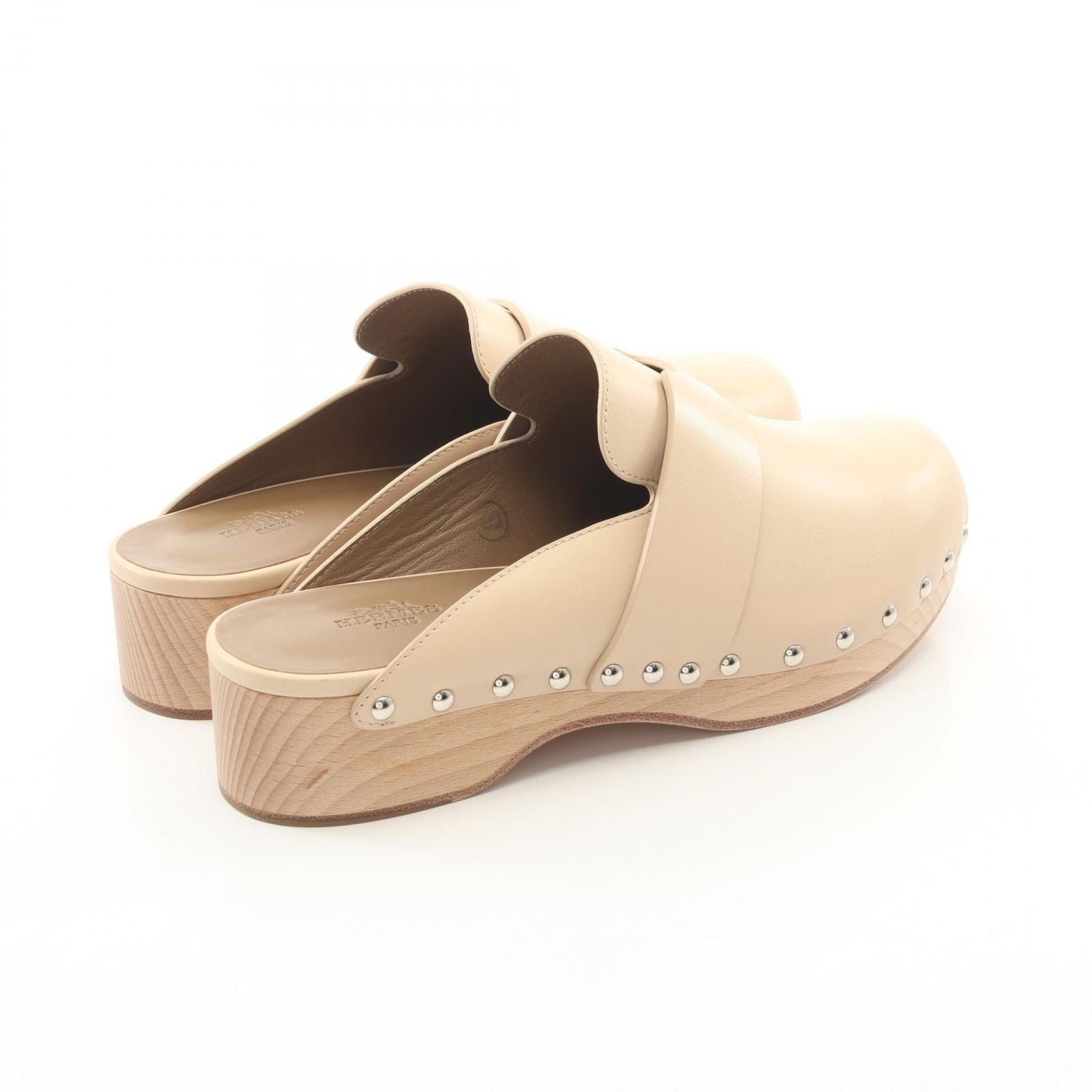Hermes Mules Karya Sabo Leather — view 2
