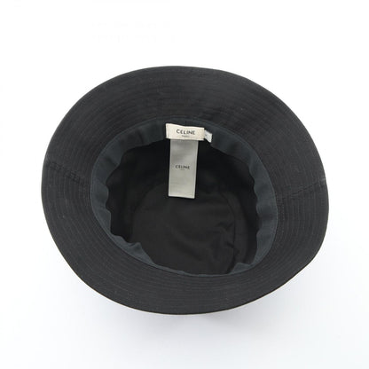 Celine Hat Logo Print Bucket — view 3