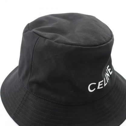 Celine Hat Logo Print Bucket — view 7