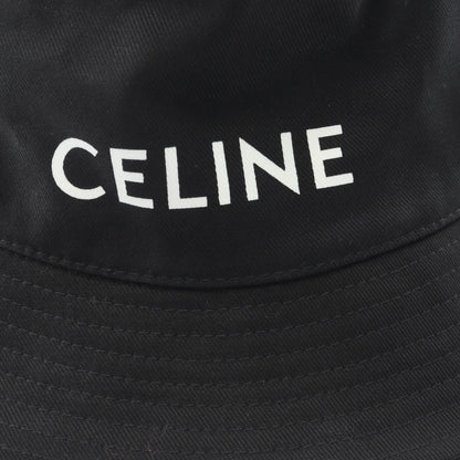 Celine Hat Logo Print Bucket — view 8