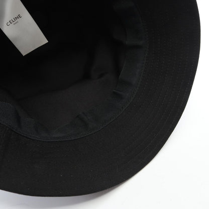 Celine Hat Logo Print Bucket — view 6