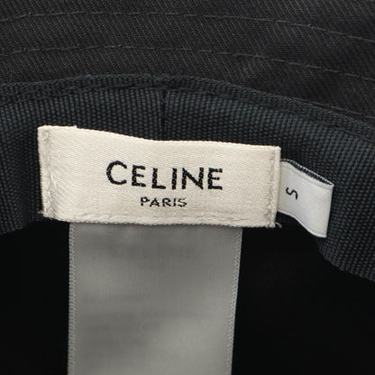 Celine Hat Logo Print Bucket — view 4