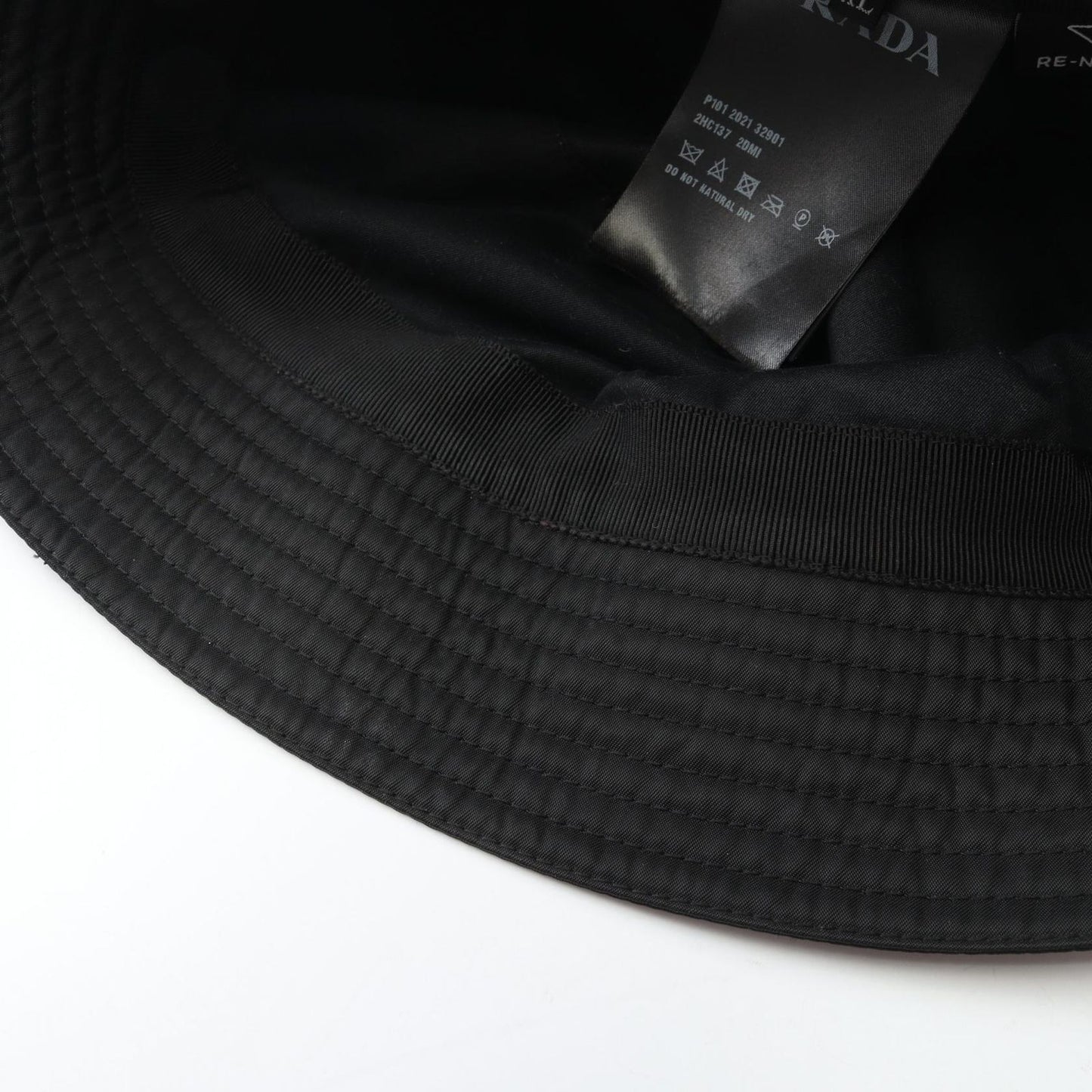 Prada Hat Re-Nylon Bucket Nylon — view 6
