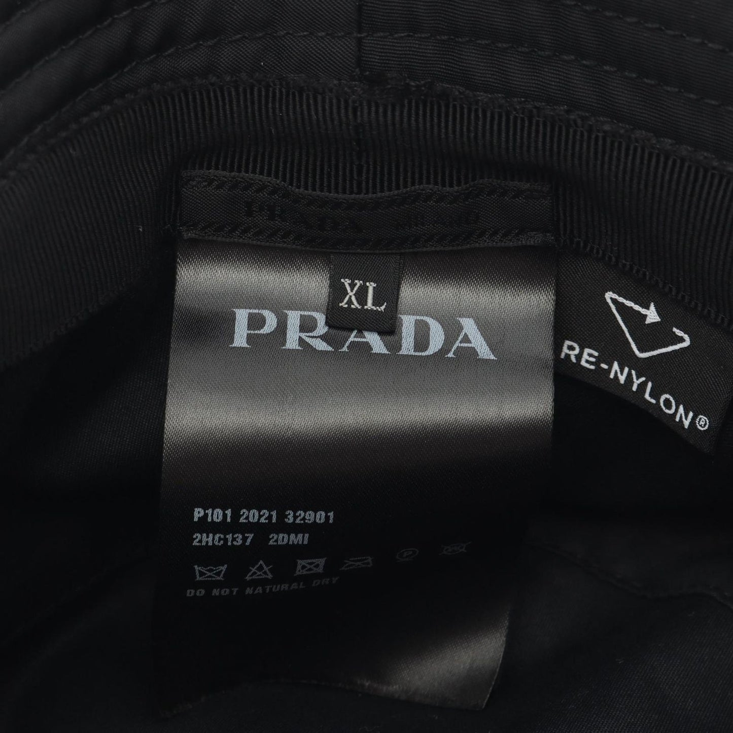 Prada Hat Re-Nylon Bucket Nylon — view 4