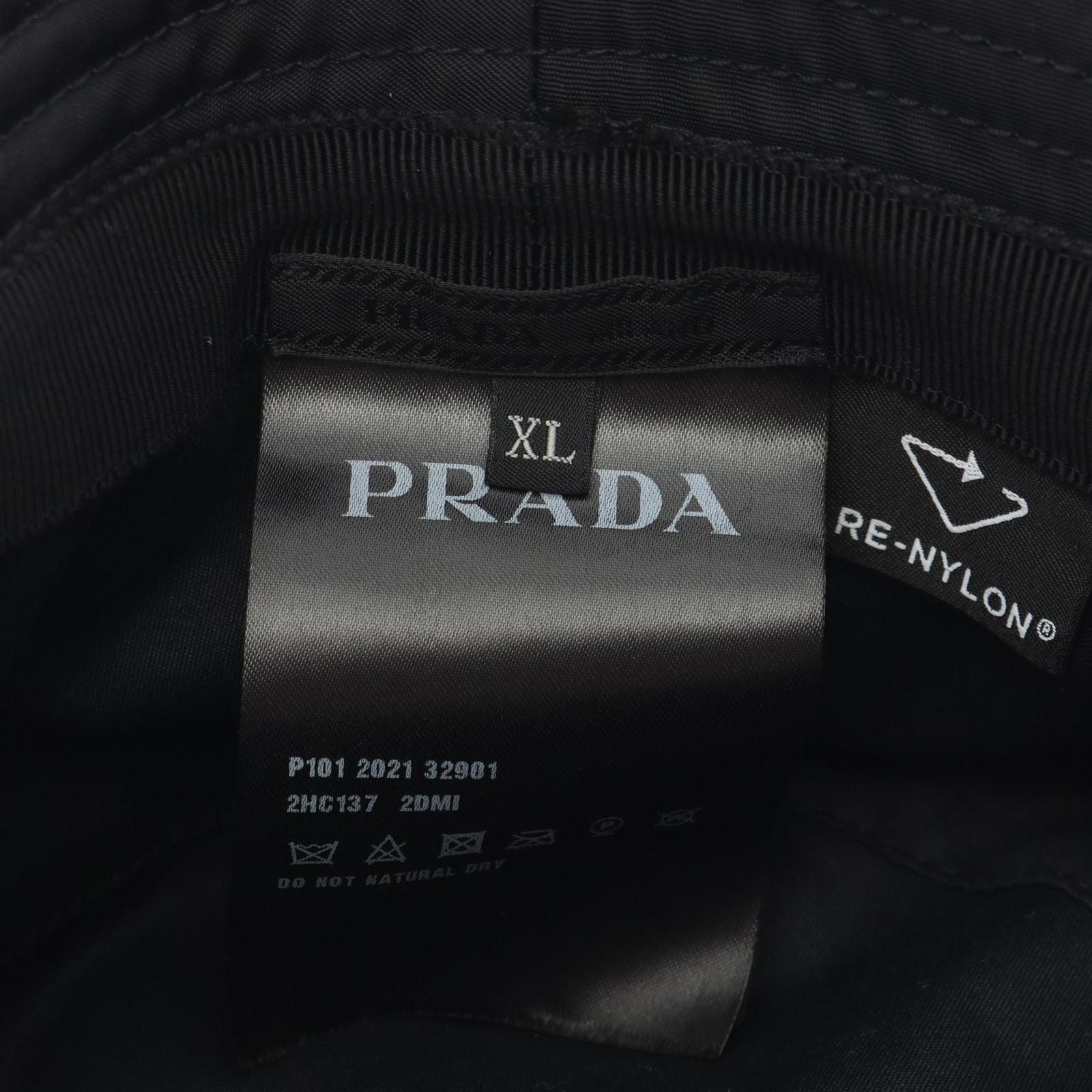 Prada Hat Re-Nylon Bucket Nylon — view 4