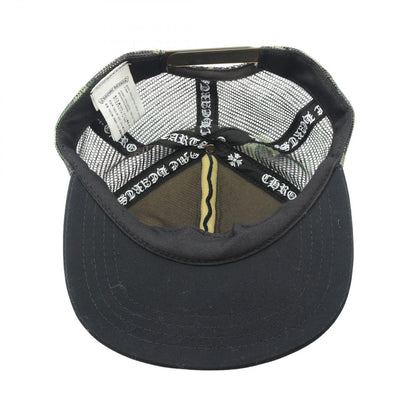 Chrome Hearts Cap Truck Khaki Cap CH Plus Hollywood Camouflage Mesh — view 3