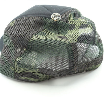 Chrome Hearts Cap Truck Khaki Cap CH Plus Hollywood Camouflage Mesh — view 9