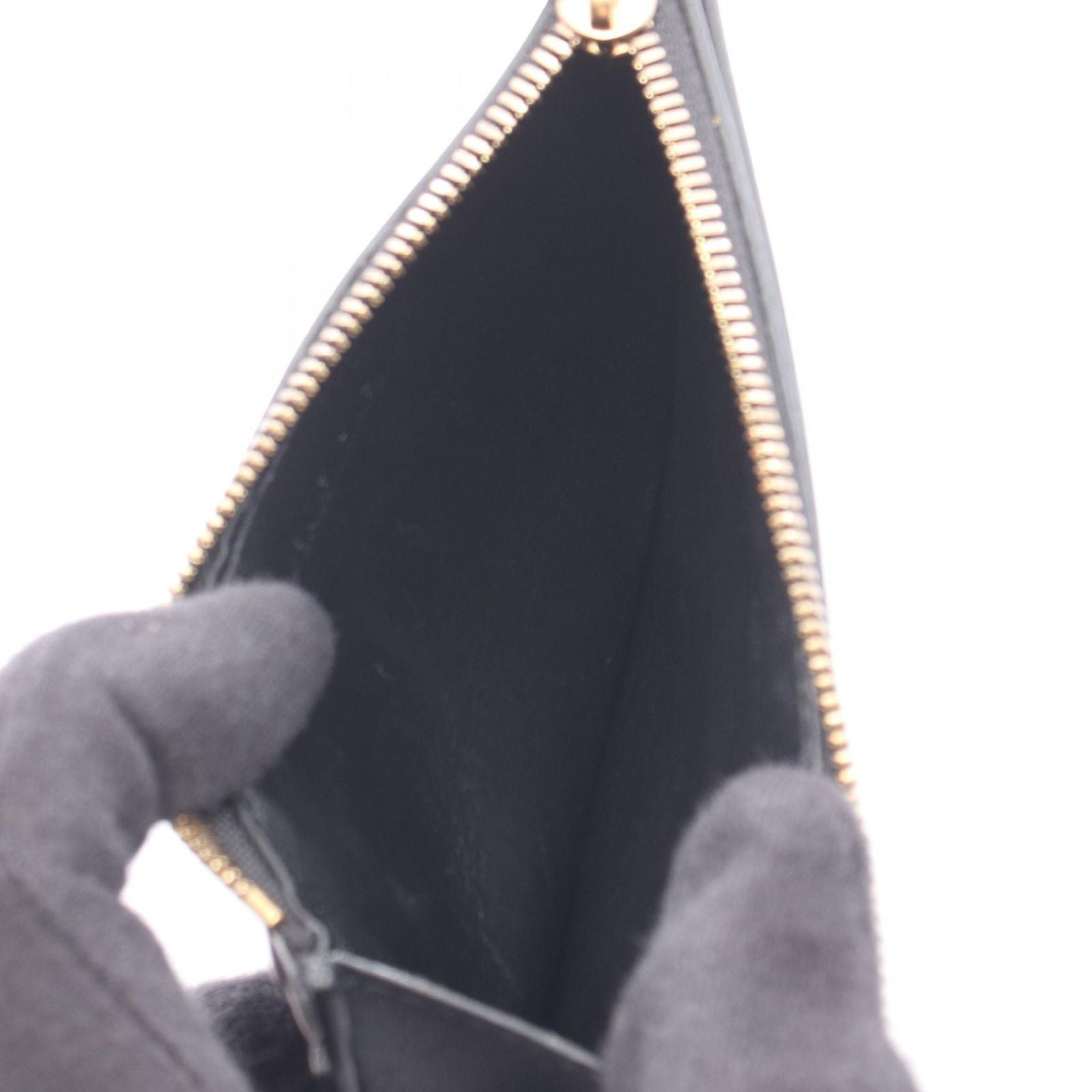 Balenciaga Coin Case Neo Classic Long & Card Holder Black Leather — view 3