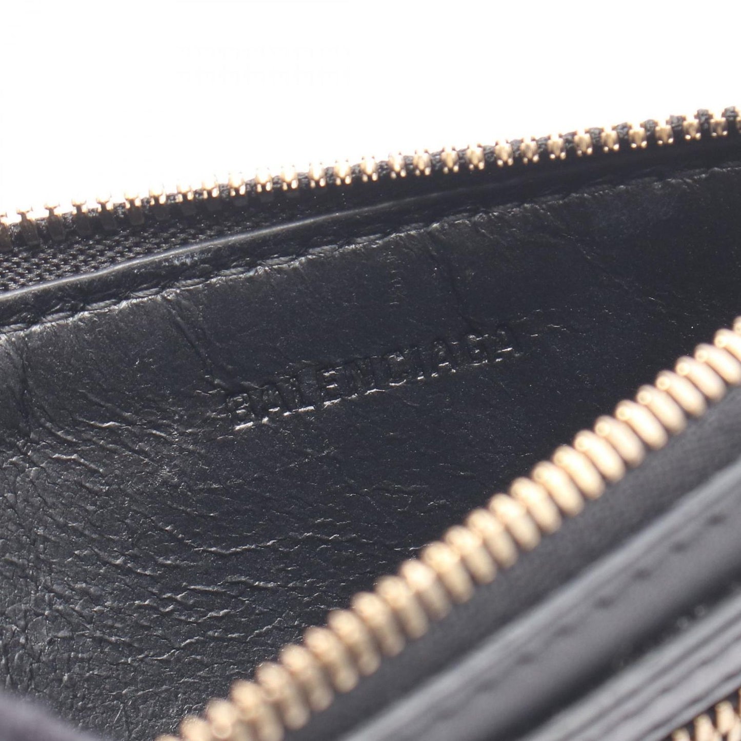 Balenciaga Coin Case Neo Classic Long & Card Holder Black Leather — view 4