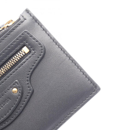 Balenciaga Coin Case Neo Classic Long & Card Holder Black Leather — view 6
