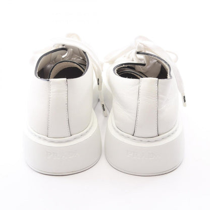 Prada Sneakers Platform White Leather — view 7