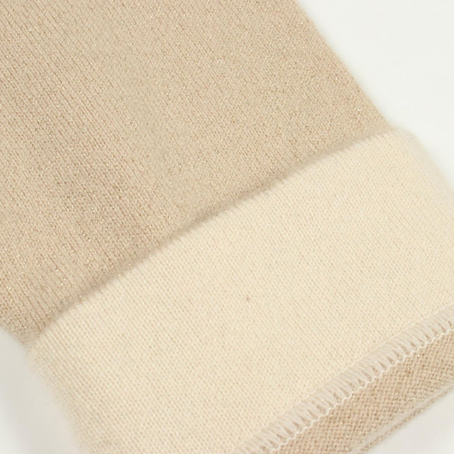 Chanel Hoodie CC Logo Lame Cashmere Knit — view 6