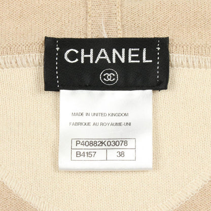 Chanel Hoodie CC Logo Lame Cashmere Knit — view 3