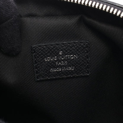 Louis Vuitton Waist Bag Outdoor Noir Canvas Leather — view 4
