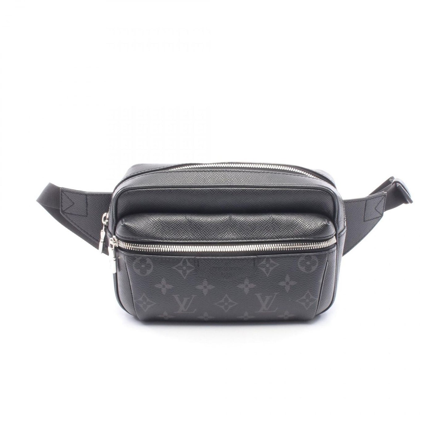 Louis Vuitton Waist Bag Outdoor Noir Canvas Leather