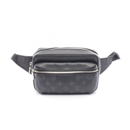 Louis Vuitton Waist Bag Outdoor Noir Canvas Leather