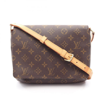 Louis Vuitton Shoulder Bag Musette Tango Short Strap Canvas Leather