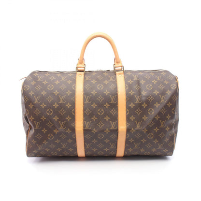 Louis Vuitton Boston Bag Keepall 50 Canvas Leather