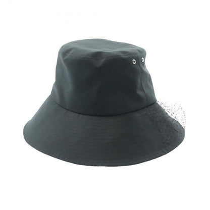 Dior Hat Teddy-d Bob Hat Tulle Bucket — view 2