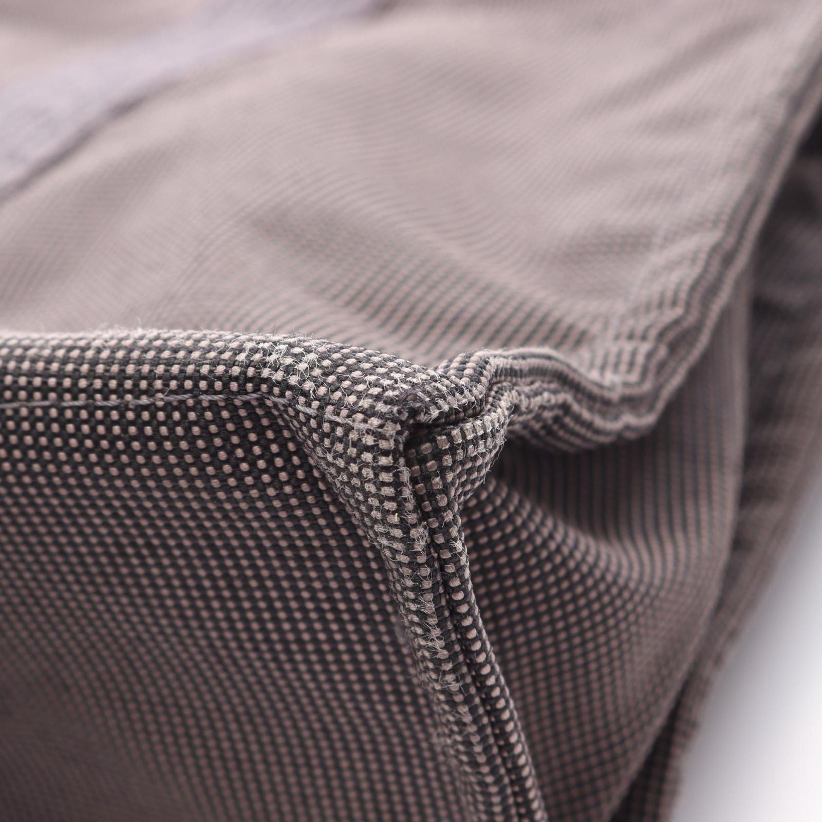 Hermes Tote Her Line Gray Canvas — view 9