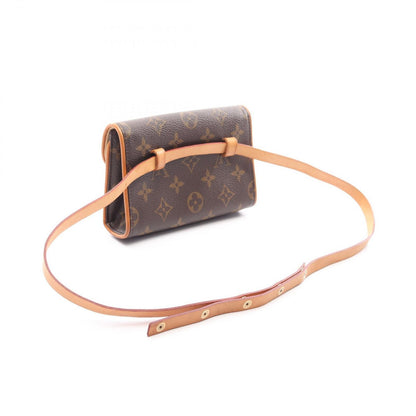 Louis Vuitton Waist Bag Pochette with Florentine Bouton Pression Canvas Leather — view 2