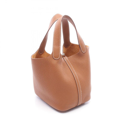 Hermes Handbag Picotin Lock PM Gold Leather — view 2
