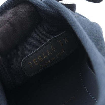 Prada Sneakers Triangle Patch Navy Canvas Logo — view 6
