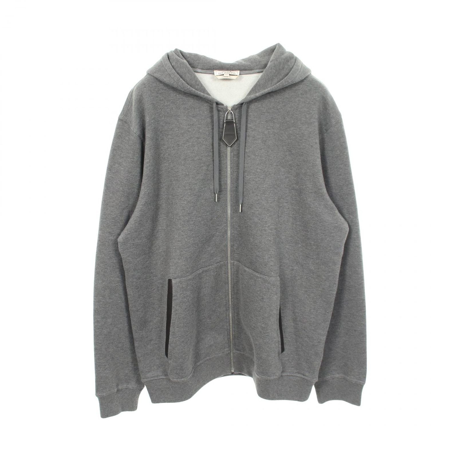 Hermes Hoodie Brushed Lining Cotton Cashmere