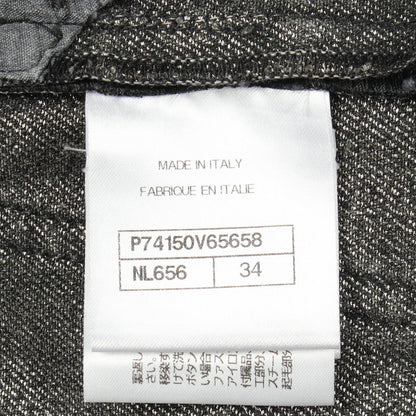 Chanel Denim Pants CC Logo Cotton — view 5