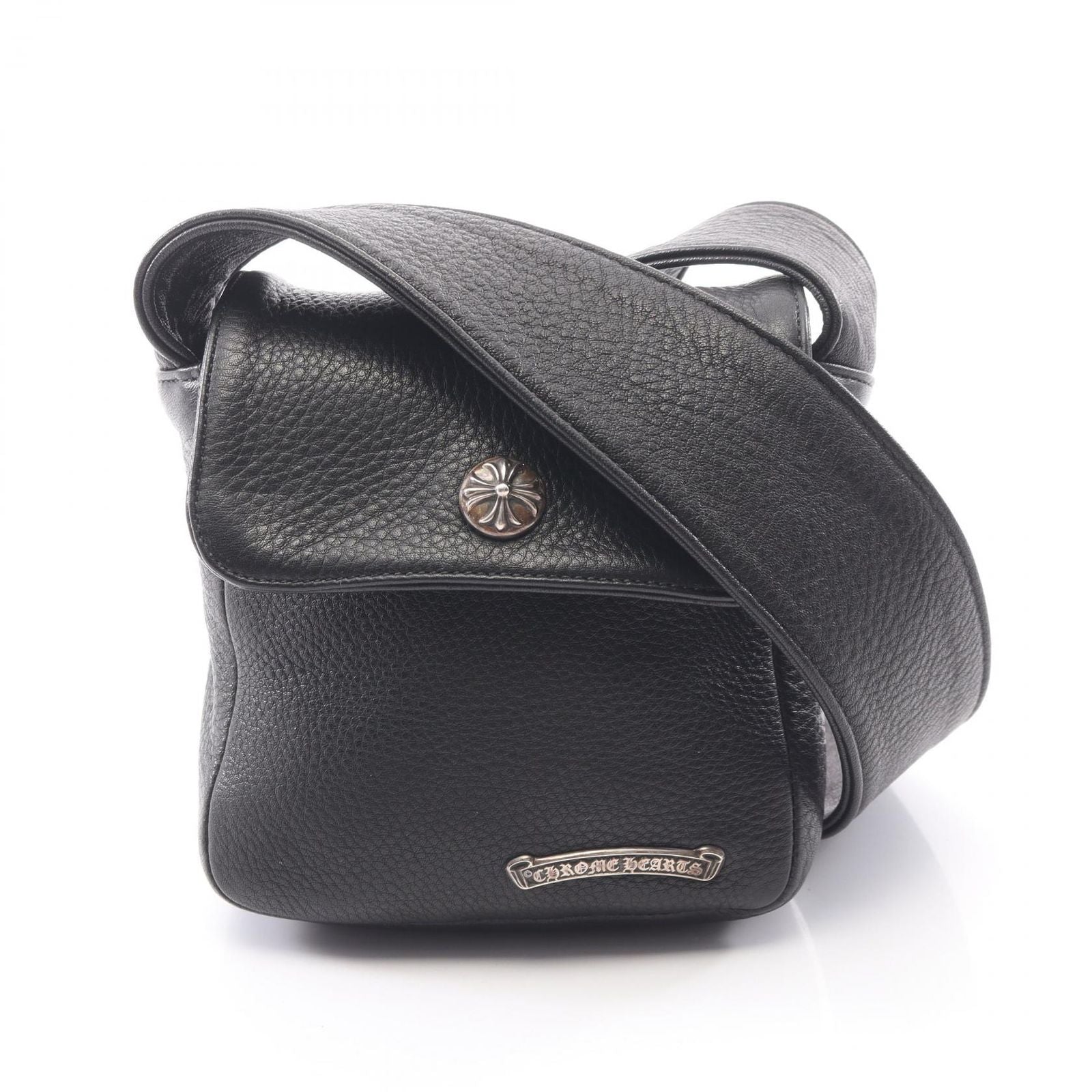 Chrome Hearts Shoulder Bag Hot Pot Leather