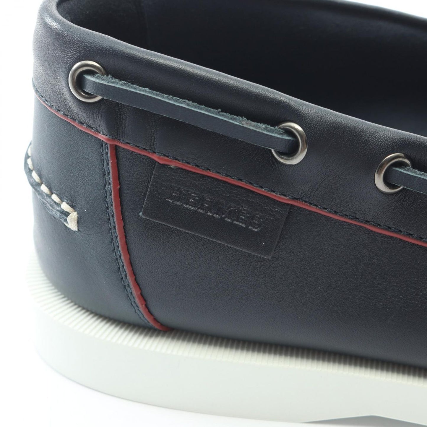 Hermes Shoes Deck Leather — view 9