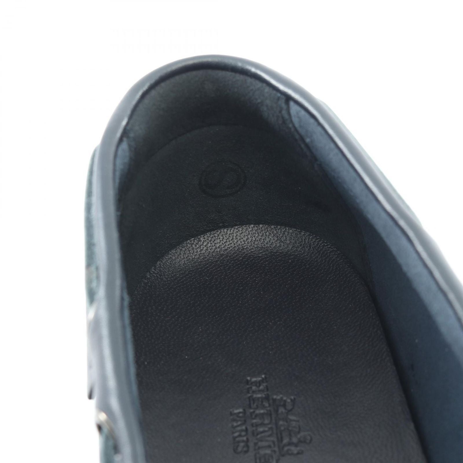Hermes Shoes Deck Leather — view 8